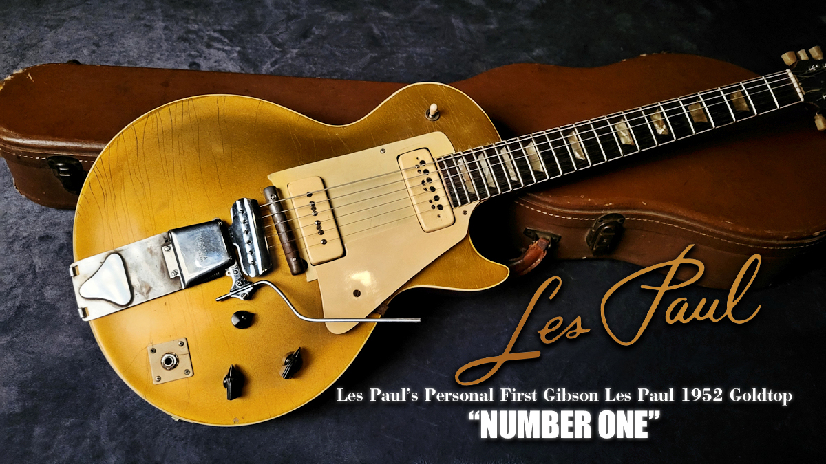 Les Paul's Personal NUMBER ONE 1952 Goldtop